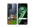 Funda Silicona Transparente para Realme 9 5G diseño Panda Dibujos