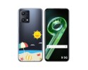 Funda Silicona Transparente para Realme 9 5G diseño Playa Dibujos