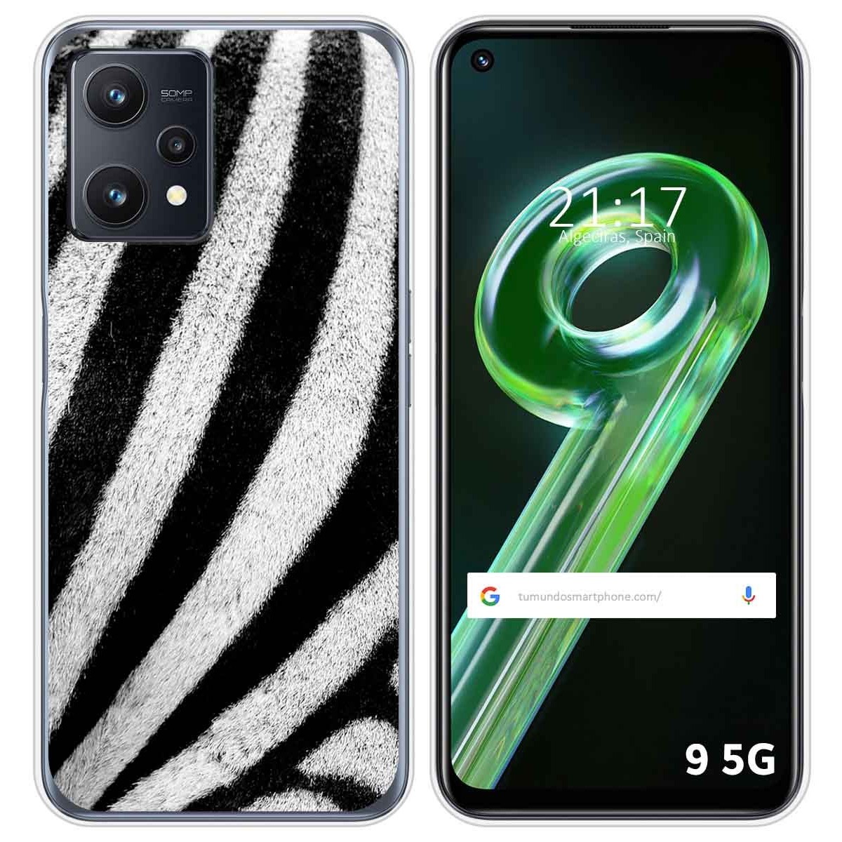 Funda Silicona para Realme 9 5G diseño Animal 02 Dibujos