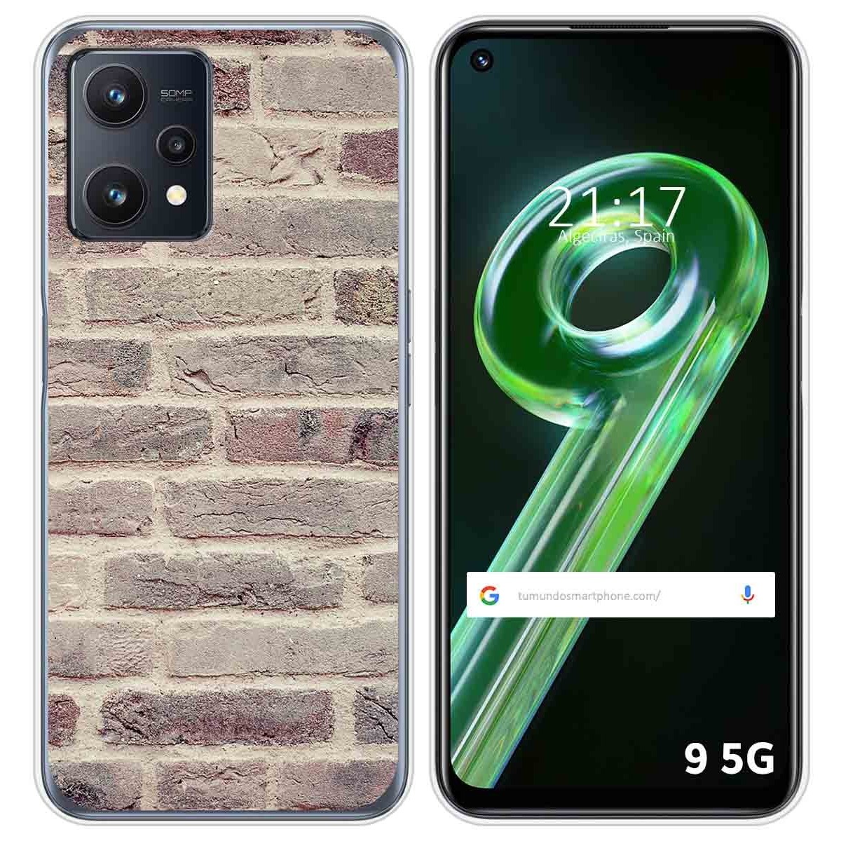 Funda Silicona para Realme 9 5G diseño Ladrillo 01 Dibujos