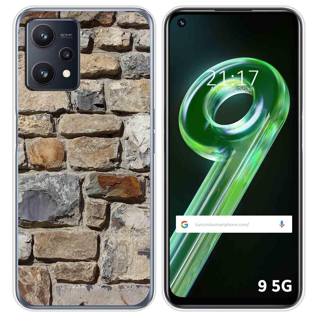 Funda Silicona para Realme 9 5G diseño Ladrillo 03 Dibujos