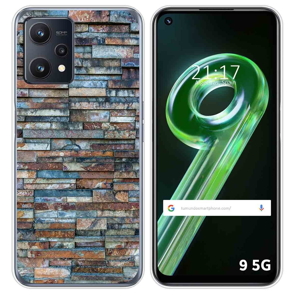 Funda Silicona para Realme 9 5G diseño Ladrillo 05 Dibujos