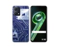 Funda Silicona para Realme 9 5G diseño Circuito Dibujos