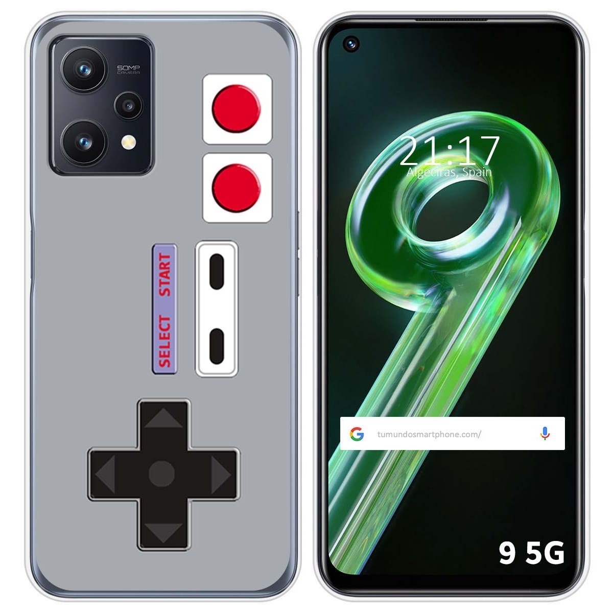 Funda Silicona para Realme 9 5G diseño Consola Dibujos