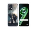 Funda Silicona para Realme 9 5G diseño Elefante Dibujos