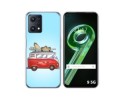Funda Silicona para Realme 9 5G diseño Furgoneta Dibujos
