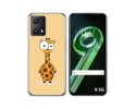 Funda Silicona para Realme 9 5G diseño Jirafa Dibujos