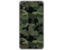 Funda Gel Tpu para Wiko Lenny4 Plus Diseño Camuflaje Dibujos