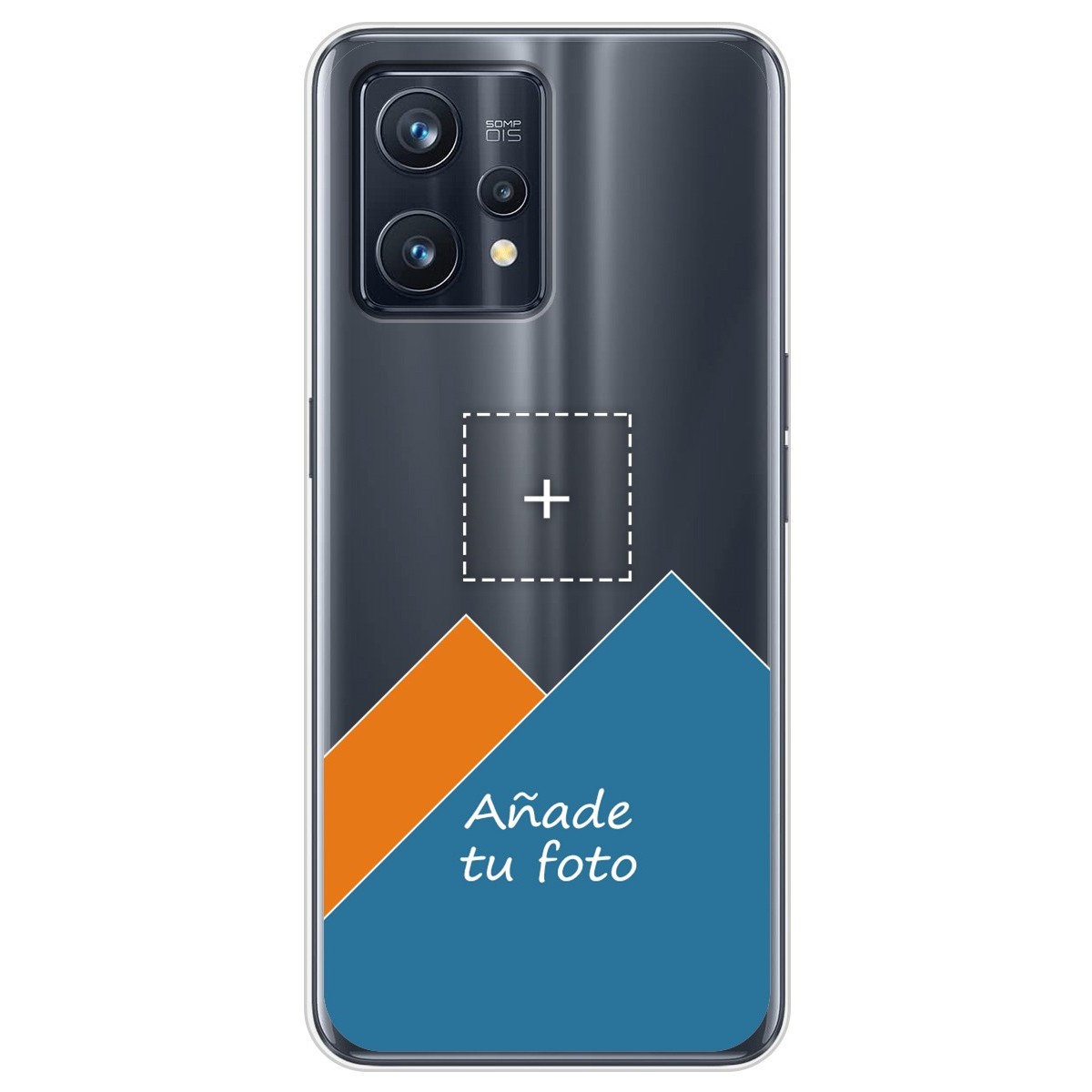 Personaliza tu Funda Silicona Gel Tpu Transparente con tu Fotografia para Realme 9 Pro Plus 5G Dibujo Personalizada