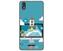 Funda Gel Tpu para Wiko Lenny4 Plus Diseño Cohete Dibujos