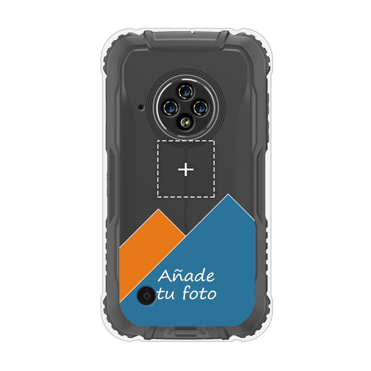 Personaliza tu Funda Silicona Gel Tpu Transparente con tu Fotografia para Doogee S35 / S35T / S35 Pro Dibujo Personalizada