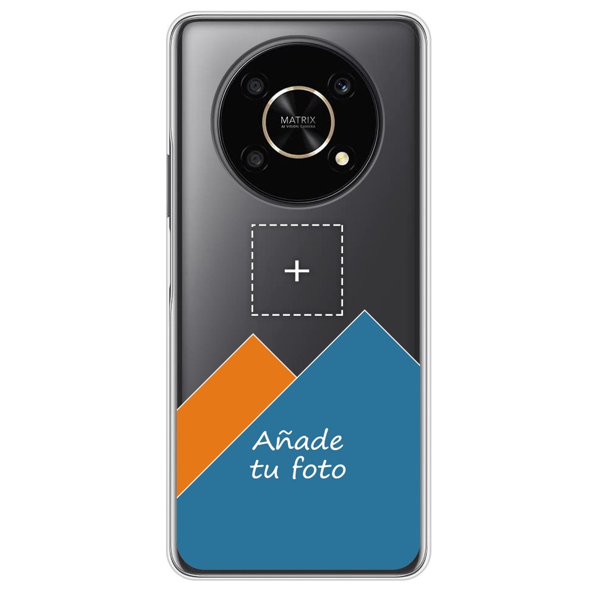 Personaliza tu Funda Silicona Gel Tpu Transparente con tu Fotografia para Huawei Honor Magic 4 Lite Dibujo Personalizada