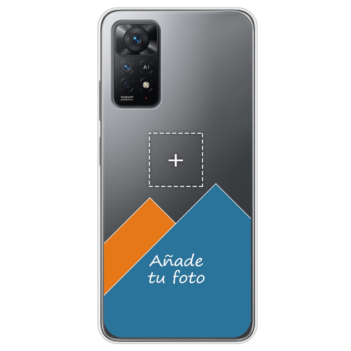 Personaliza tu Funda Doble Pc + Tpu 360 con tu Fotografia para Xiaomi Redmi Note 11 Pro / 11 Pro 5G Dibujo Personalizada