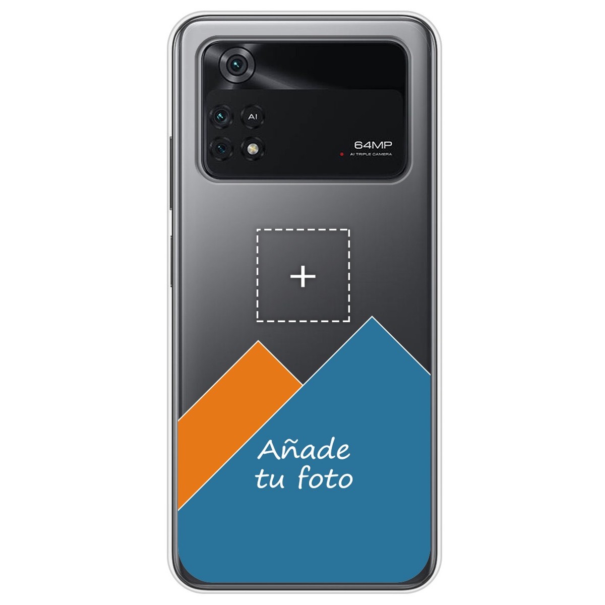 Personaliza tu Funda Doble Pc + Tpu 360 con tu Fotografia para Xiaomi POCO M4 Pro 4G Dibujo Personalizada