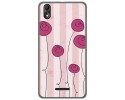 Funda Gel Tpu para Wiko Lenny4 Plus Diseño Flores Vintage Dibujos