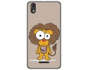 Funda Gel Tpu para Wiko Lenny4 Plus Diseño Leon Dibujos