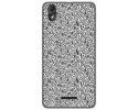 Funda Gel Tpu para Wiko Lenny4 Plus Diseño Letras Dibujos