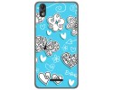 Funda Gel Tpu para Wiko Lenny4 Plus Diseño Mariposas Dibujos