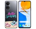 Funda Silicona Transparente para Huawei Honor X7 diseño Summer Dibujos