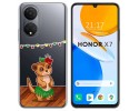 Funda Silicona Transparente para Huawei Honor X7 diseño Suricata Dibujos