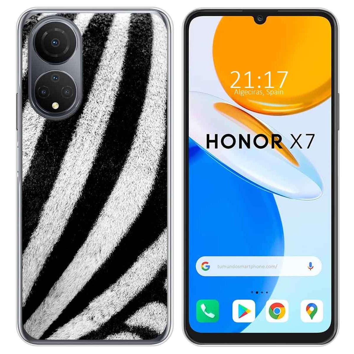 Funda Silicona para Huawei Honor X7 diseño Animal 02 Dibujos