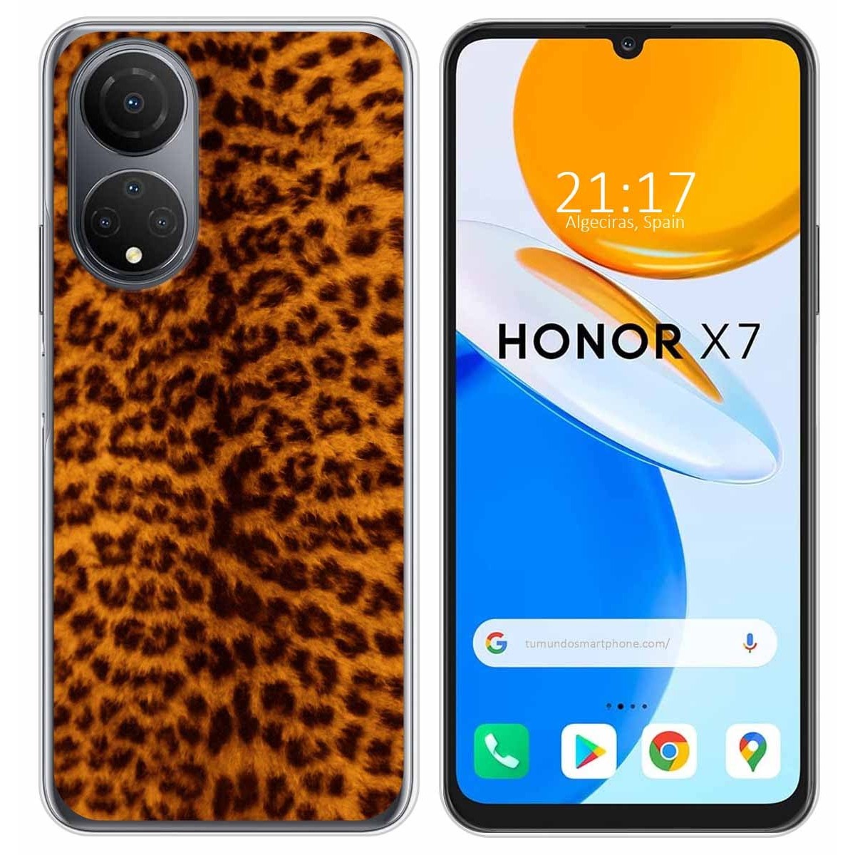 Funda Silicona para Huawei Honor X7 diseño Animal 03 Dibujos