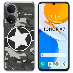 Funda Silicona para Huawei Honor X7 diseño Camuflaje 02 Dibujos