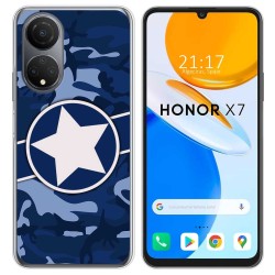 Funda Silicona para Huawei Honor X7 diseño Camuflaje 03 Dibujos