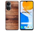 Funda Silicona para Huawei Honor X7 diseño Madera 02 Dibujos