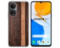Funda Silicona para Huawei Honor X7 diseño Madera 05 Dibujos