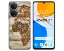 Funda Silicona para Huawei Honor X7 diseño Madera 07 Dibujos
