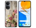 Funda Silicona para Huawei Honor X7 diseño Madera 08 Dibujos