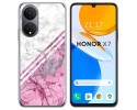 Funda Silicona para Huawei Honor X7 diseño Mármol 03 Dibujos