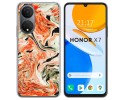 Funda Silicona para Huawei Honor X7 diseño Mármol 12 Dibujos