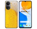 Funda Silicona para Huawei Honor X7 diseño Cerveza Dibujos