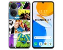 Funda Silicona para Huawei Honor X7 diseño Comic Dibujos