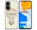 Funda Silicona para Huawei Honor X7 diseño Creativity Dibujos