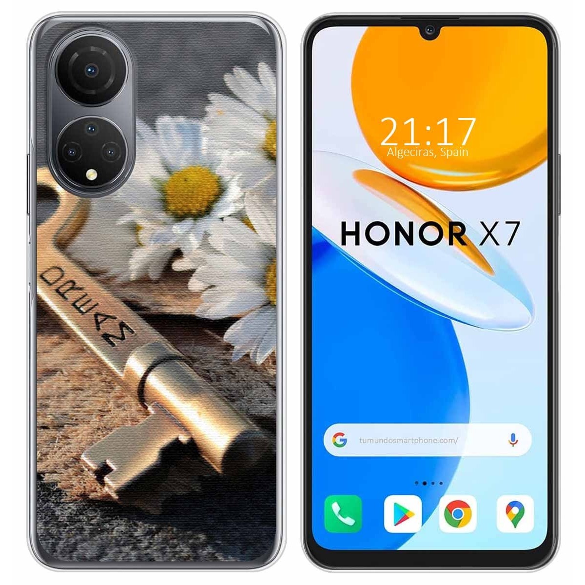 Funda Silicona para Huawei Honor X7 diseño Dream Dibujos