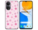 Funda Silicona para Huawei Honor X7 diseño Flores Dibujos