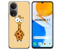 Funda Silicona para Huawei Honor X7 diseño Jirafa Dibujos