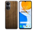 Funda Silicona para Huawei Honor X7 diseño Madera Dibujos