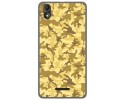 Funda Gel Tpu para Wiko Lenny4 Plus Diseño Sand Camuflaje Dibujos