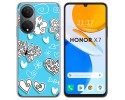 Funda Silicona para Huawei Honor X7 diseño Mariposas Dibujos