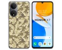 Funda Silicona para Huawei Honor X7 diseño Sand Camuflaje Dibujos