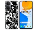 Funda Silicona para Huawei Honor X7 diseño Snow Camuflaje Dibujos