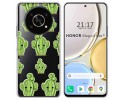 Funda Silicona Transparente para Huawei Honor Magic 4 Lite diseño Cactus Dibujos