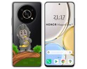 Funda Silicona Transparente para Huawei Honor Magic 4 Lite diseño Mono Dibujos