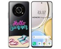 Funda Silicona Transparente para Huawei Honor Magic 4 Lite diseño Summer Dibujos