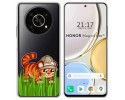 Funda Silicona Transparente para Huawei Honor Magic 4 Lite diseño Tigre Dibujos