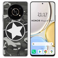 Funda Silicona para Huawei Honor Magic 4 Lite diseño Camuflaje 02 Dibujos